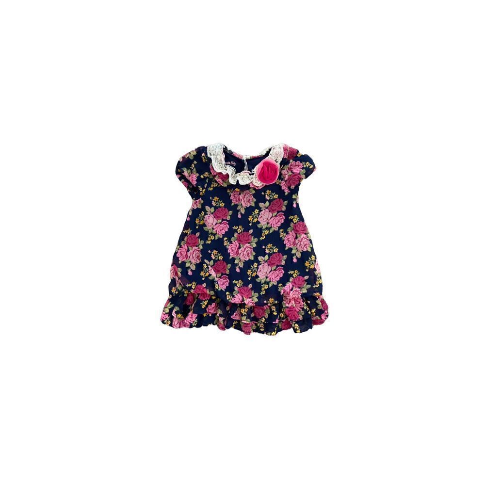 Nannette Baby Toddler Girl Floral Chiffon